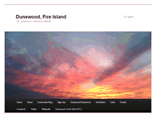 Tablet Screenshot of dunewoodfi.com